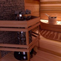 Piec Aries w saunie