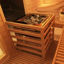 Taurus zamontowany w saunie